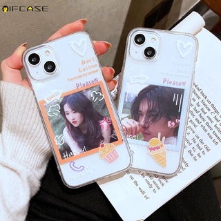 เคสโทรศัพท์มือถือใส แบบนิ่ม ลายไอศกรีม สําหรับ OPPO Reno 8Z 8 7 5 4 SE Pro 6 3 4G 5G 7Z 6Z 4Z 2Z 2F 2 Z R17 Pro R15 F11 Pro F9 F7 ฝาครอบเคส