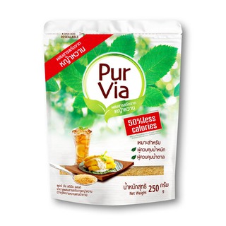 🔥The Best!! เพอร์เวีย น้ำตาลสกัดหญ้าหวาน 250 กรัม Purvia Stevia Blend 250 g