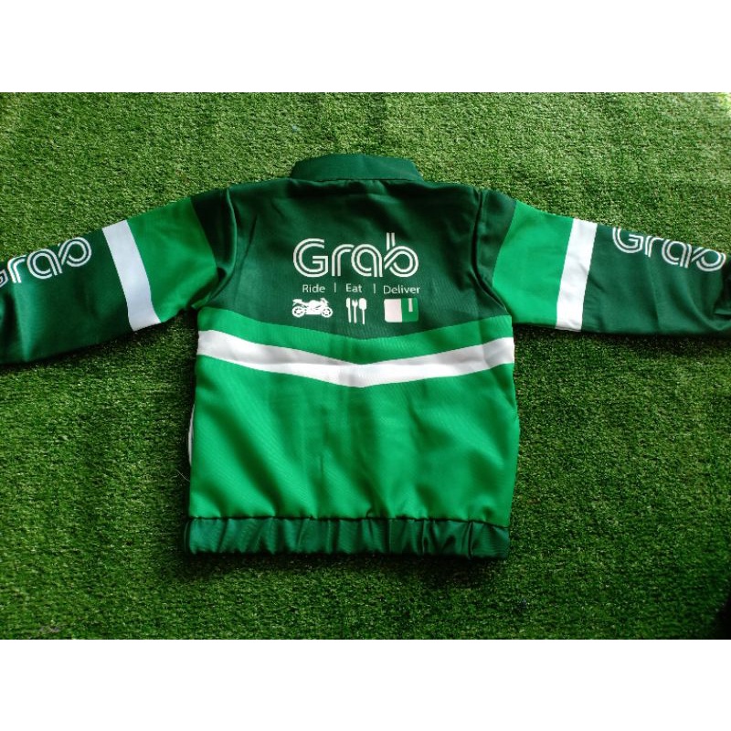 เสื้อแจ็คเก็ตเด็กโต พนักงานส่งอาหาร ชุดอาชีพเด็ก ชุดเด็ก แถมฟรีกระเป๋า