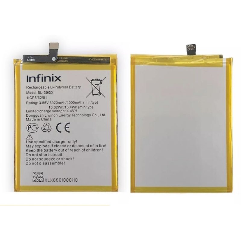 แบตเตอรี่ infinix Hot S3 /X573/X608/BL39GX รับประกัน 3 เดือน มีบริการเก็บเงินปลายทาง #3