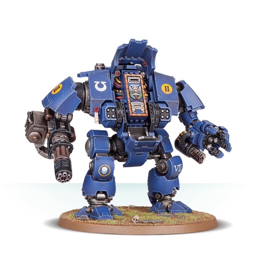 [200B พร้อมส่ง] Warhammer 40K:SPACE MARINES: PRIMARIS REDEMPTOR DREADNOUGHT โมเดลจำลอง - รูปที่ 3