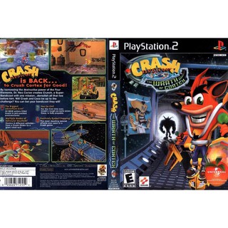 CRASH BANDICOOT THE WRATH OF CORTEX [PS2 US : CD 1 Disc]