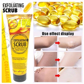 เจลสครับผิว คอลลาเจน ขนาด 320 ml. Exfoliating Scrub