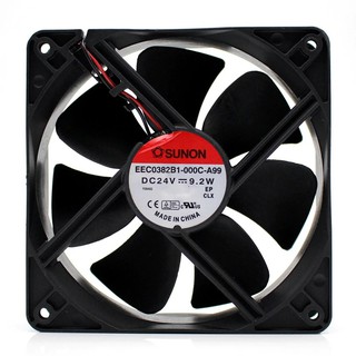 For Sunon EEC0382B1-000C-A99 EEC0382B1-0000-A99 12038 24V chassis cooling fan 9.2W