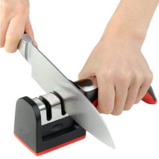 เครื่องลับมีด 3 ช่อง Multifunctional hand-held diamond three stage sharpening tool ความละเอียดพร้อมด้ามจับถนัดมือ