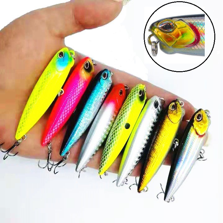 1 ชิ้นเหมือนจริงญี่ปุ่น Duo ดินสอตกปลา Lure Swimbait Toda Gua 6.5 ซม.6g ตกปลาปลา Lure ลอย Wobbler