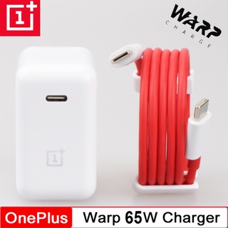 Oneplus ต้นฉบับ  65w Warp EU Us อะแดปเตอร์ชาร์จเร็ว Usb Type C เป็น Type C 65w สําหรับ Oneplus 9 9pro Pro 8T 8 Pro Nord 7T Pro 7 6T 1+6