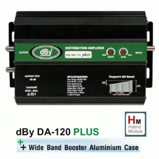 WIDE BAND BOOSTER DBY DA-120 PLUS