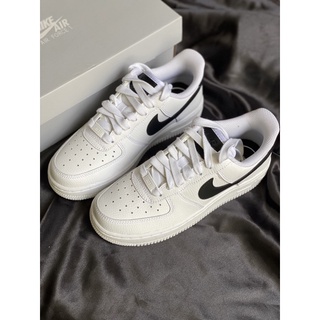 Nike Airforce 1 white black  แท้พร้อมส่ง