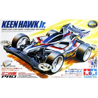 โมเดลรถมินิ4WD Tamiya Mini4WD 1/32 TA18618 KEEN HAWK JR