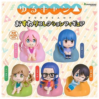 Gashapon Yuru Camp Osuwari Collection Figure กาชาปอง