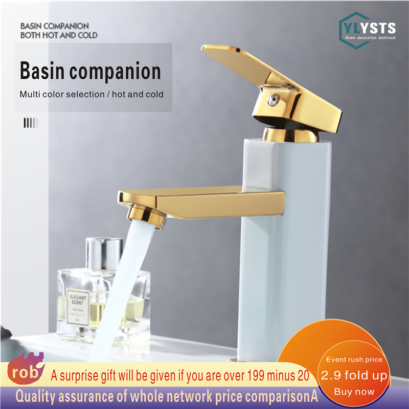 Tap Black Gold Wash Basin Faucet Direct Sale From Spot Manufacturers Toilet Hot And Cold Water Valve Wash Basin Qkr9 Shopee Thailand