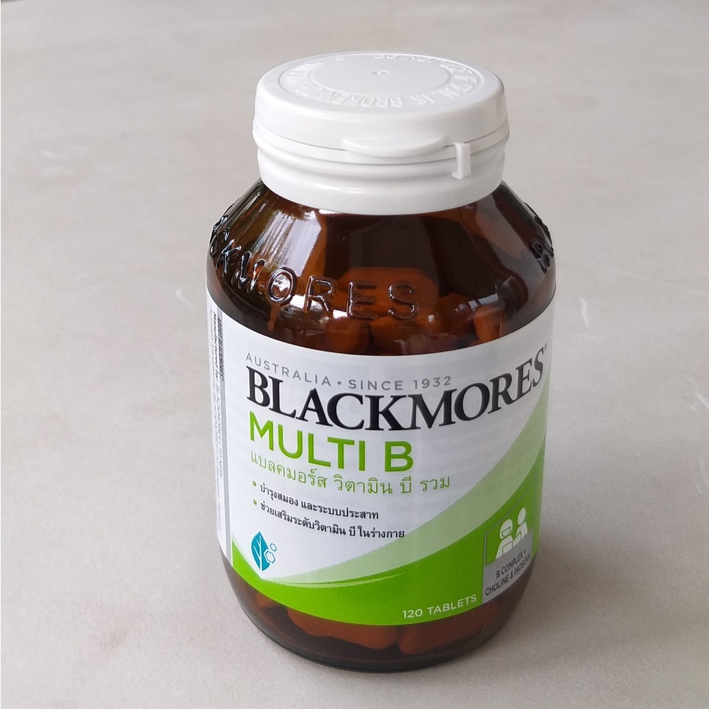 Blackmores Multi B วิตามินบีรวม 120 Tablets - Shikicareofficialstore ...