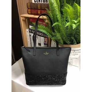 New Arrival! Kate Spade New York Glitter Tote Bag กระเป๋าสะพายทรง Tote รุ่นล่าสุดจาก Kate Spade Factory