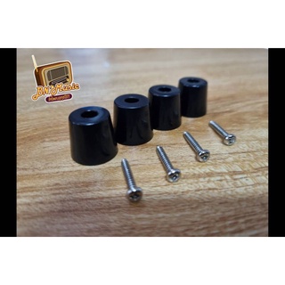 ลูกยางรองตู้ลำโพง DIY 21×15×12 มม. พร้อมสกรูยึด [ราคา/1 ชุด=…