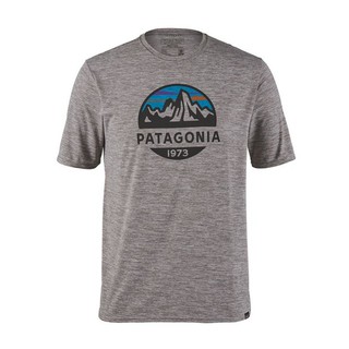 Patagonia Patagonia เสื้อยืดคอก ลมแขนสั้นสําหรับผู้ชาย