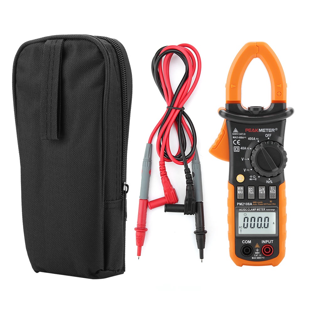 Peakmeter Pm A Ac Dc Clamp Meter Shopee Thailand