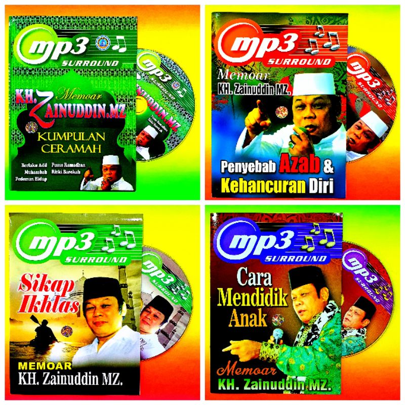 CASSETTE MP3 AUDIO CERAMAH ISLAM MEMOAR KH. ZAINUDDIN MZ MOST POPULAR - นักเรียน