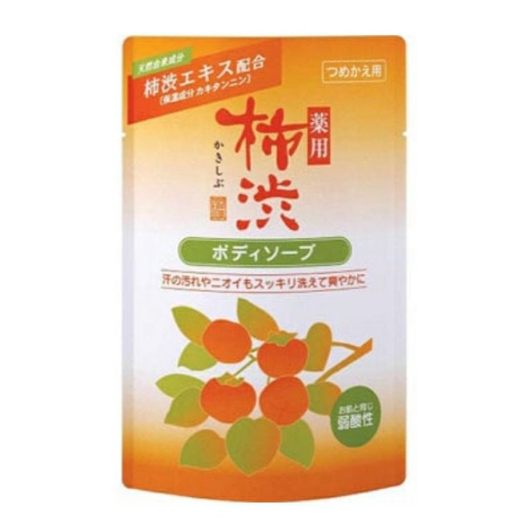 kumano kakishibu body wash soap สบู่เหลวน้ำลูกพลับญี่ปุ่น ถุงเติม 350ml./600ml./1,000ml