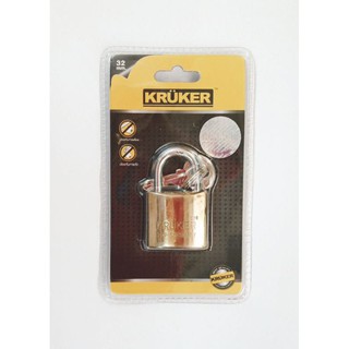 KRUKER kk2455 กุญแจสปริงทอง 32 mm.