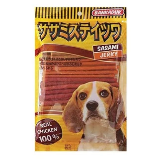 สติ๊กบ้านกระดูก BANKADUK SASAMI JERKY STICK รสรวม, ไก่, ตับ, เนื้อ ชีส ขนาด 500g