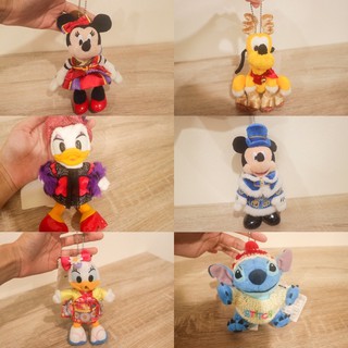 พวงกุญแจ ตุ๊กตา ดิสนีย์ Mickey มิกกี้ Minnie มินนี่ Daisy Duck เดซี่ Stitch สติ๊ช Pluto พลูโต (Disney)