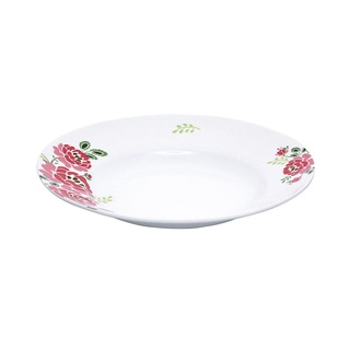 จานลึกเมลามีน 8.5 นิ้ว SUPERWARE LOVE ROSIEDEEP MELAMINE PLATE SUPERWARE LOVE ROSIE 8.5"