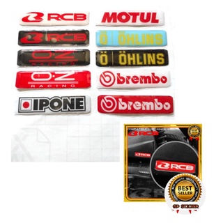 โลโก้ ESP IPONE RCB BREMBO MOTUL ลายนูน สําหรับรถจักรยานยนต์ HONDA BEAT VARIO ADV PCX