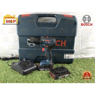 Bosch สว่านกระแทกไร้สาย 18V GSB 18V-50 4 หุน 18 V BL แบต2Ax2 #06019H5100