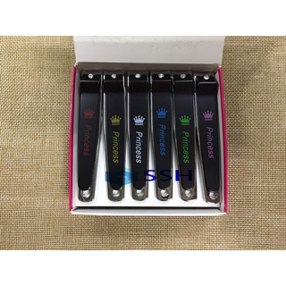 กรรไกรตัดเล็บ รุ่น N675D 12 ชิ้น (1กล่อง) ยี่ห้อ Princess แท้ ตัวจับใหญ่ใช้งานได้สะใจ ตัดคมกริีบ