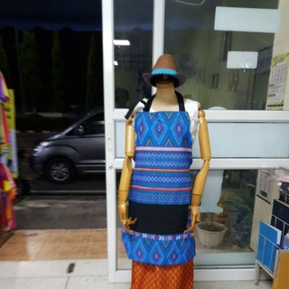 ผ้ากันเปื้อนลายไทย รุ่นlimited