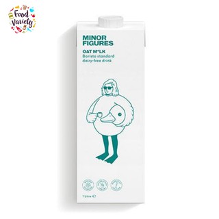 ราคาMinor Figures Oat Milk 1 Lt ไมเนอร์ ฟิเกอร์ส เครื่องดื่มนมข้าวโอ๊ต 1 L