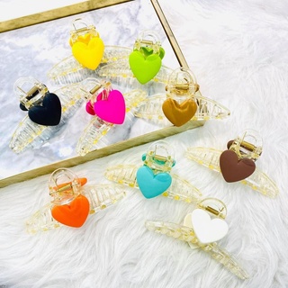 พร้อมส่ง👑👑👑กิ๊ฟติดผม หัวใจ สีหวาน น่ารักฟรุ้งฟริ้งมากๆ ราคา 20฿  👇👇👇👇👇👇👇