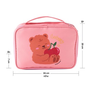 SUPERMOM HOLIDAY BAG COLLECTION 2020 VOL.1 กระเป๋าน้องหมีใส่เครื่องสำอางค์ ❗สินค้าแท้💯%❗
