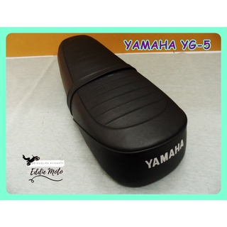 YAMAHA YG-5 YG5 DOUBLE SEAT COMPLETE "BLACK"  // เบาะ เบาะมอเตอร์ไซค์ สีดำ หนังพีวีซี