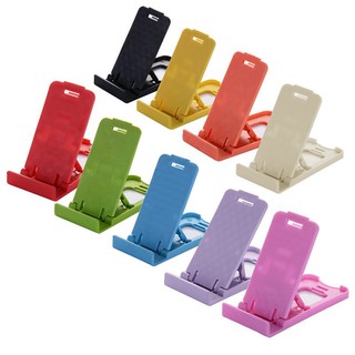 แท่นวางโทรศัพท์ mobile phone holder ที่จับโทรศัพท์ สีสุ่ม ที่ตั้งโทรศัพท์เล็ก เล็กสีสู่ม