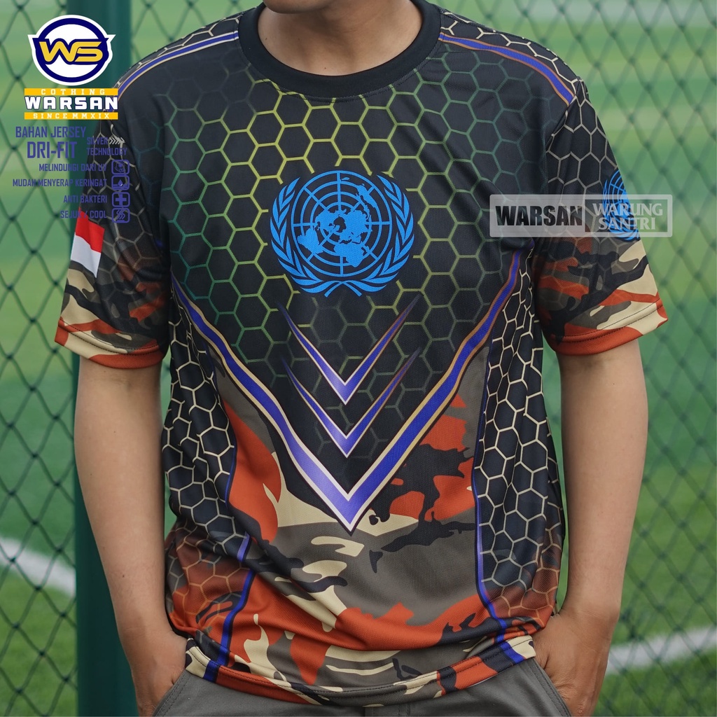 เสื้อยืด Unifil United Nation Jersey / เสื้อยืด Lebanon Fullprint Jersey / เสื้อยืด Lebanon