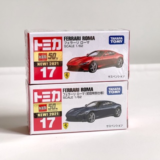 TOMICA TAKARA TOMY FERRARI ROMA NO.17 โทมิก้า โทมี่ รถเหล็ก ของแท้