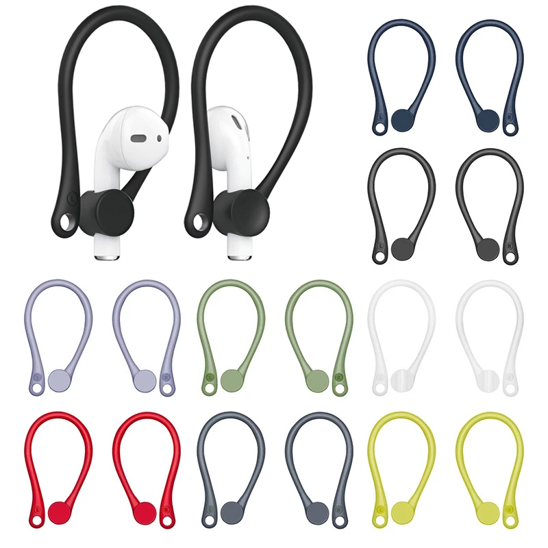 Anti-lost Bluetooth Headset Silicone Earhooks/Earphone Anti-fall Soft Hook Holder/Protection Case For Running Cycling