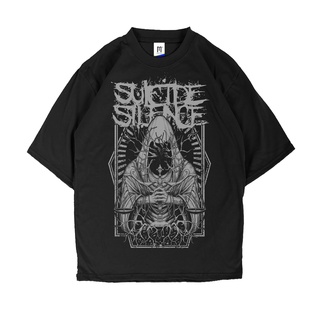 เสื้อยืด พิมพ์ลาย Suicide SILENCE DEATHCORE METAL ROCK สําหรับผู้ชาย และผู้หญิง