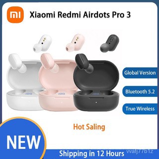 redmi airdots 3 Pro หูฟัง Xiaomi airdots 3 หูฟังไร้สาย Stereo bass พร้อมไมโครโฟนจอแสดงผล LED Earphone