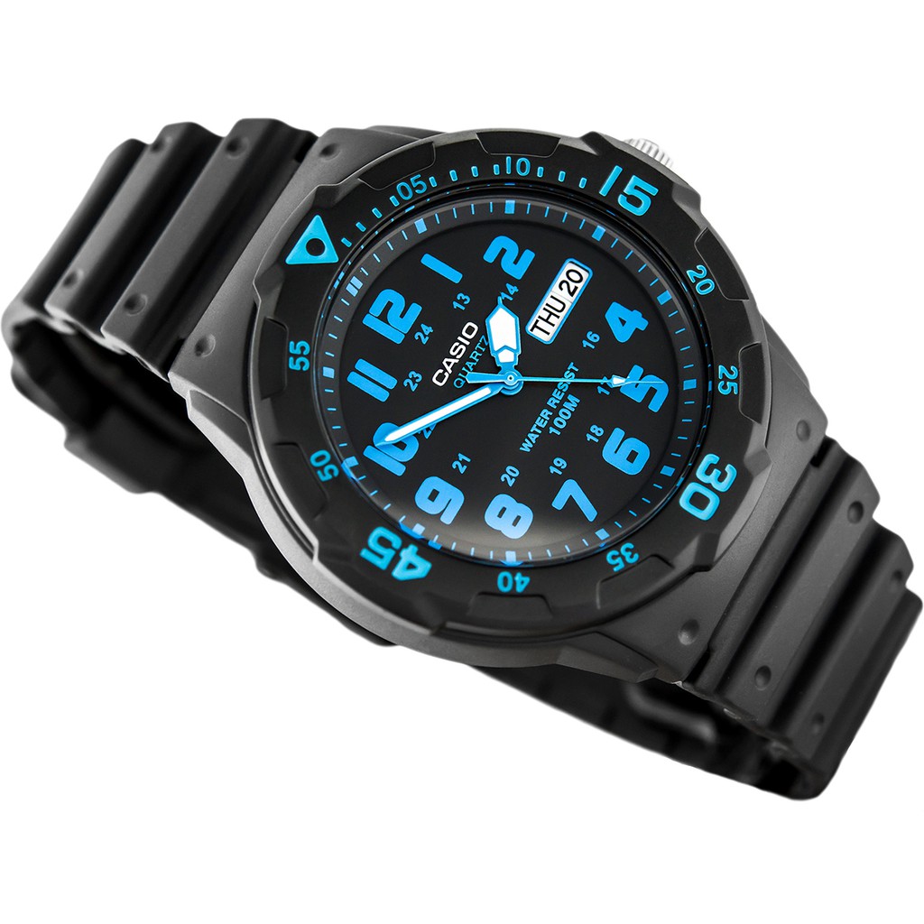 Casio นาฬิกาข้อมือผู้ชาย กันน้ำ 100m สายเรซิน รุ่น รูปที่ 5