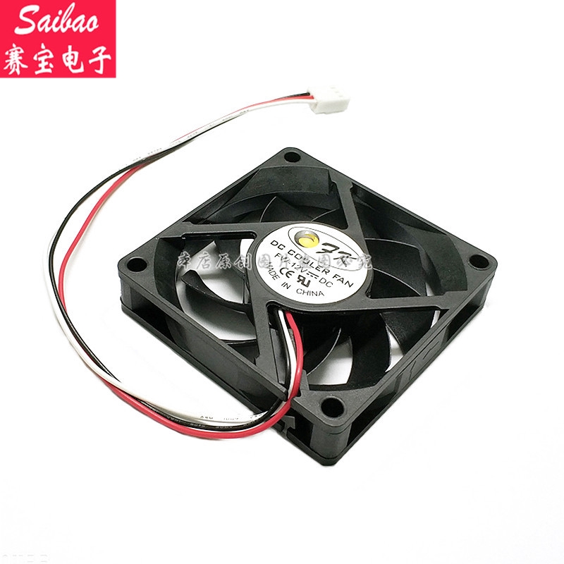 ((ข้อมูลจําเพาะต่างๆ) พัดลมระบายความร้อน CPU คอมพิวเตอร์ ขนาดเล็ก 5V 12V 3 4 5 6 7 8 9 12 ซม. 0.2A