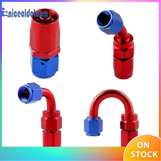 อะแดปเตอร์ Universal an6 Aluminum Swivel Hose End Fitting สำหรับน้ำมันเชื้อเพลิง