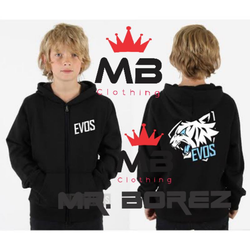 เสื้อฮู้ดเด็ก Evos || เสื้อฮู้ด Evos