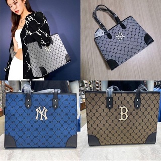 MLB​ MONOGRAM​ DIA JAQUARD​ Shopper Bag