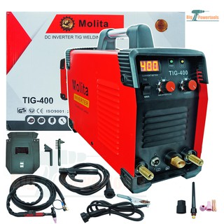 MOLITA ตู้เชื่อมอาร์กอน 2 ระบบ รุ่น TIG-400 ตู้เชื่อมไฟฟ้า Inverter MMA-400