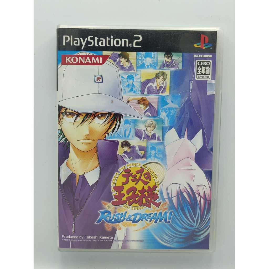 [PS2] THE PRINCE OF TENNIS / Tennis no Oji-Sama: Rush & Dream (Japan) แผ่นแท้ญี่ปุ่น มือ2