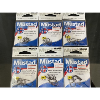 ตัวเบ็ด Mustad Iseama Twist With Ring