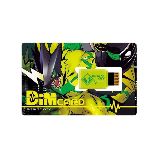 Digimon Vital Dim Card Impulse City ของแท้มือ 1